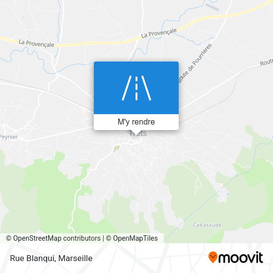 Rue Blanqui plan