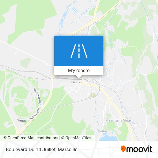 Boulevard Du 14 Juillet plan