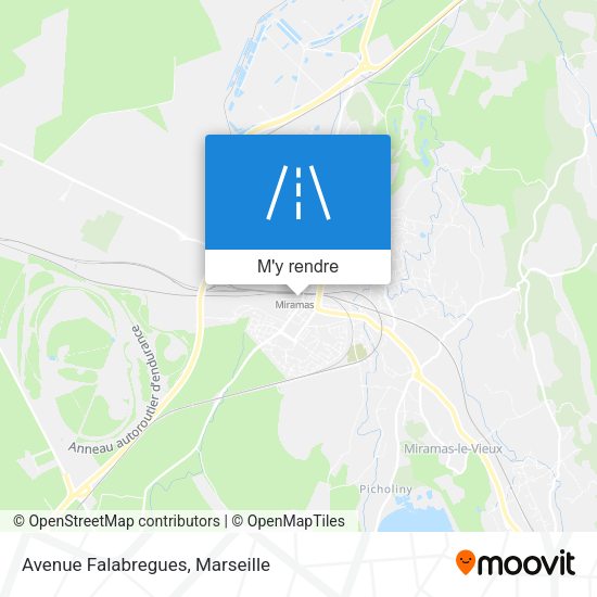 Avenue Falabregues plan