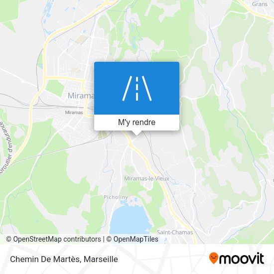 Chemin De Martès plan