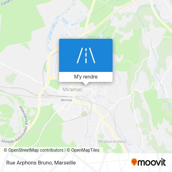 Rue Arphons Bruno plan