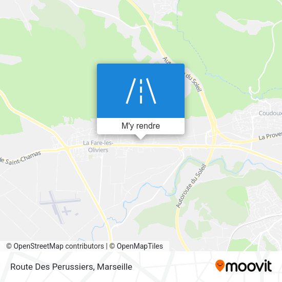 Route Des Perussiers plan