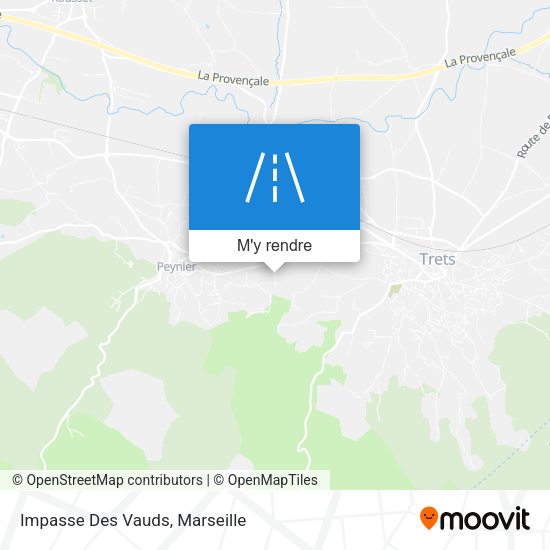 Impasse Des Vauds plan