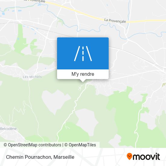 Chemin Pourrachon plan