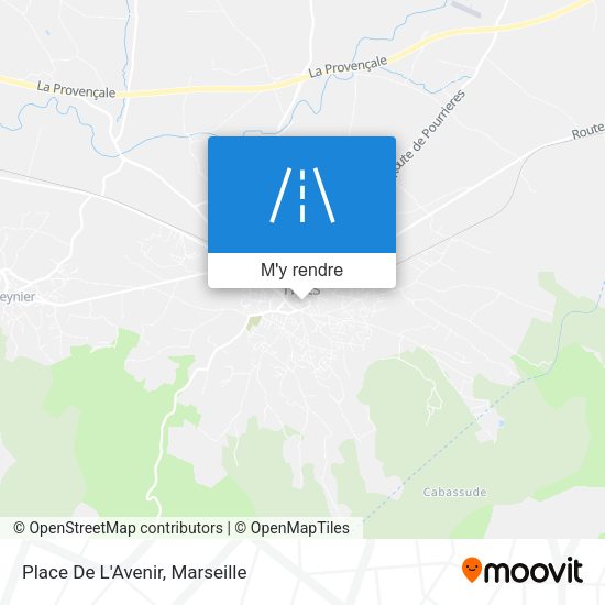 Place De L'Avenir plan