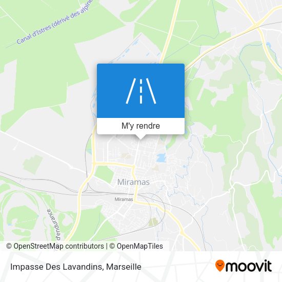 Impasse Des Lavandins plan