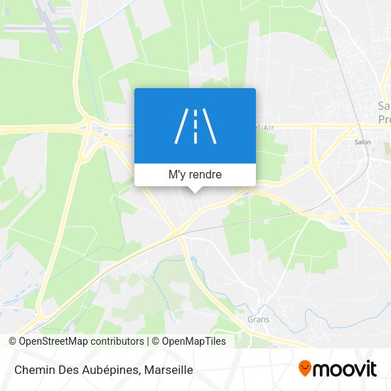 Chemin Des Aubépines plan