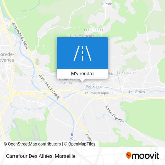 Carrefour Des Allées plan