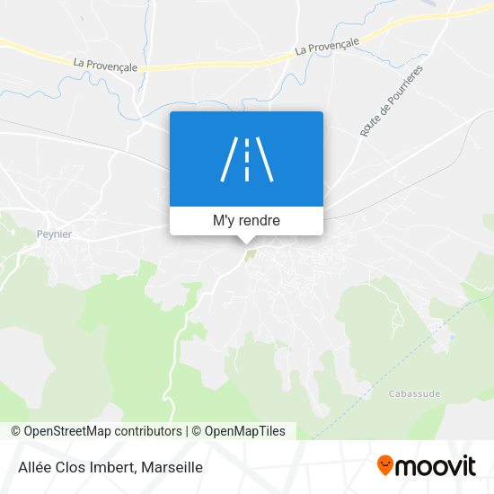 Allée Clos Imbert plan