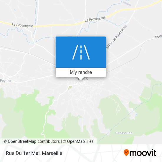 Rue Du 1er Mai plan