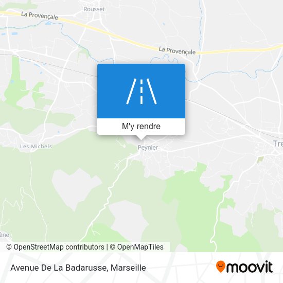Avenue De La Badarusse plan