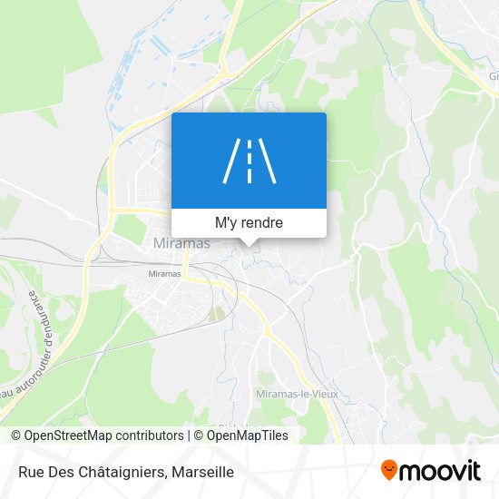 Rue Des Châtaigniers plan