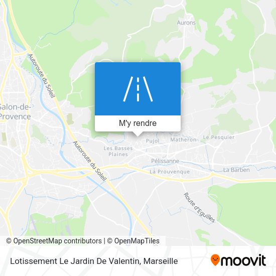 Lotissement Le Jardin De Valentin plan