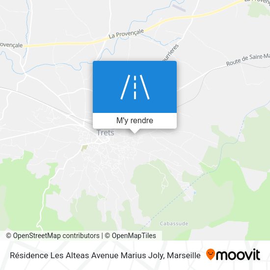 Résidence Les Alteas Avenue Marius Joly plan