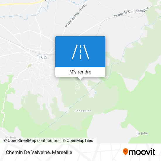 Chemin De Valveine plan
