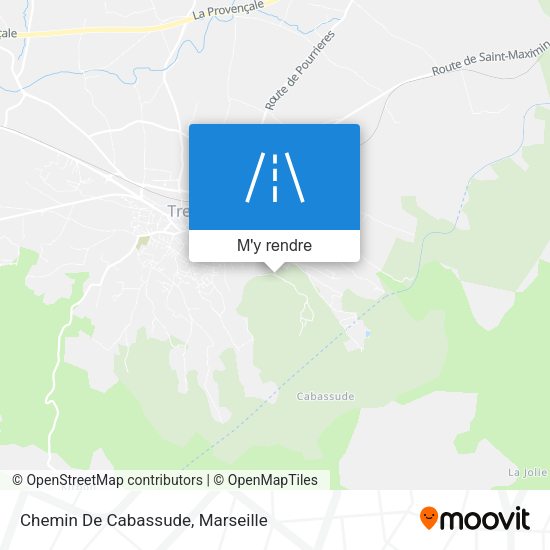 Chemin De Cabassude plan