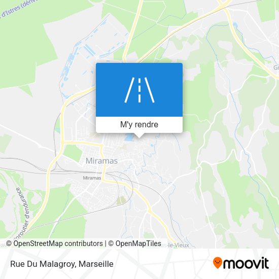 Rue Du Malagroy plan