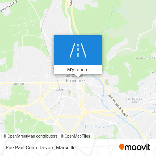 Rue Paul Conte Devolx plan