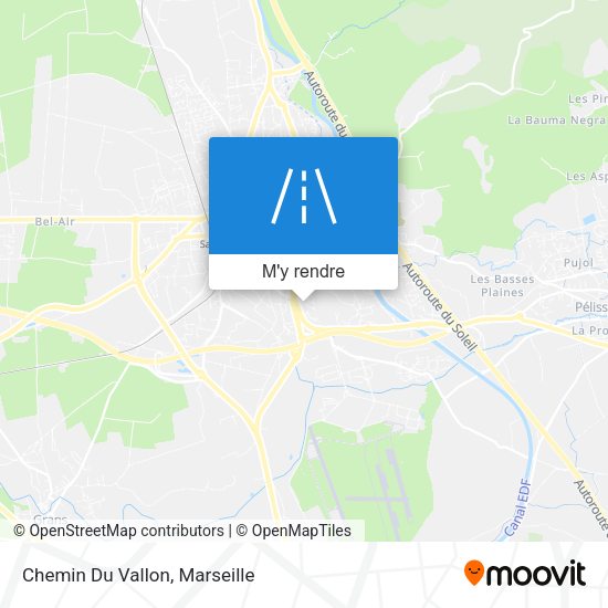 Chemin Du Vallon plan