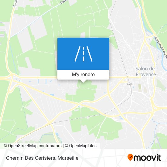 Chemin Des Cerisiers plan