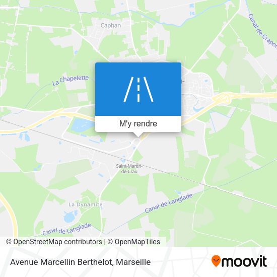 Avenue Marcellin Berthelot plan