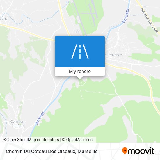 Chemin Du Coteau Des Oiseaux plan