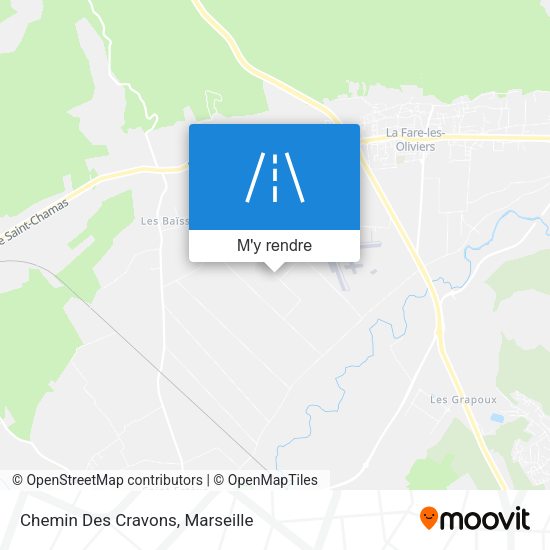 Chemin Des Cravons plan