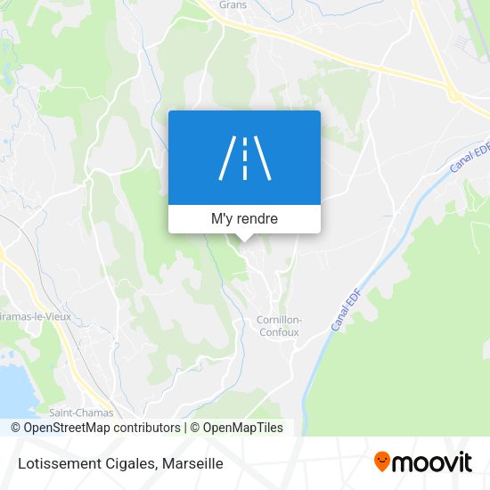 Lotissement Cigales plan