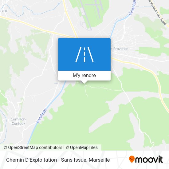 Chemin D'Exploitation - Sans Issue plan