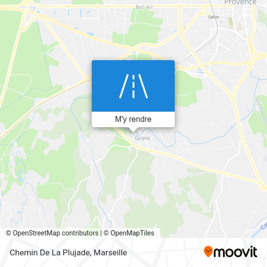 Chemin De La Plujade plan