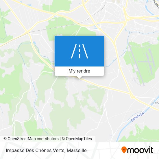 Impasse Des Chènes Verts plan