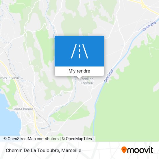 Chemin De La Touloubre plan