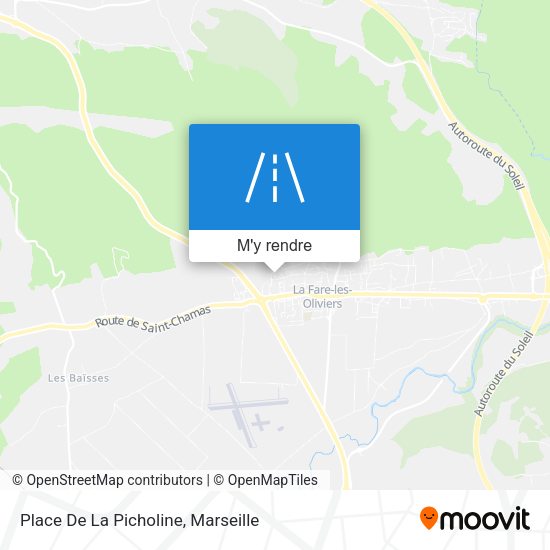 Place De La Picholine plan