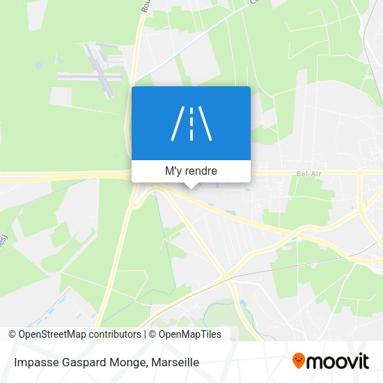 Impasse Gaspard Monge plan