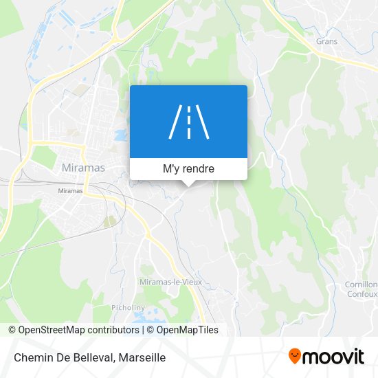 Chemin De Belleval plan