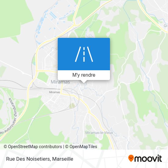 Rue Des Noisetiers plan
