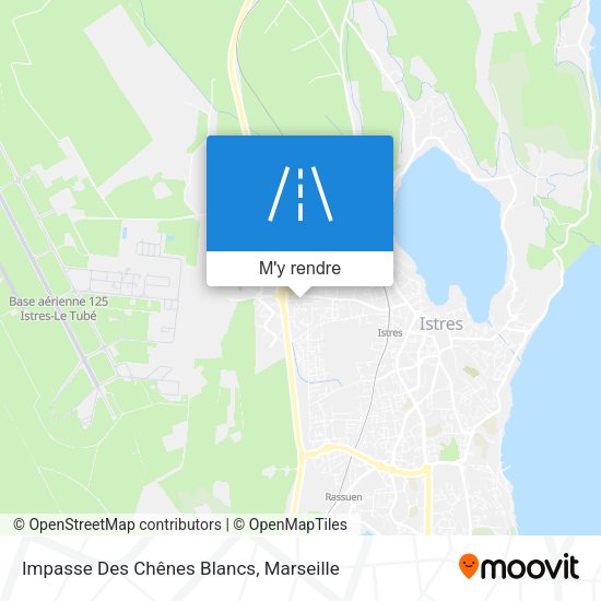Impasse Des Chênes Blancs plan