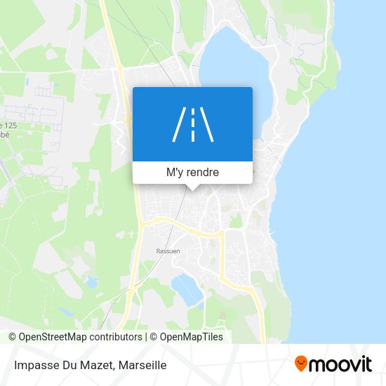 Impasse Du Mazet plan