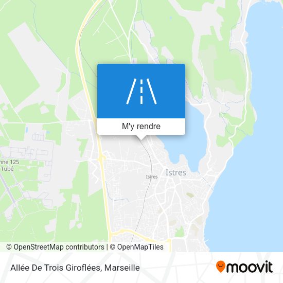 Allée De Trois Giroflées plan