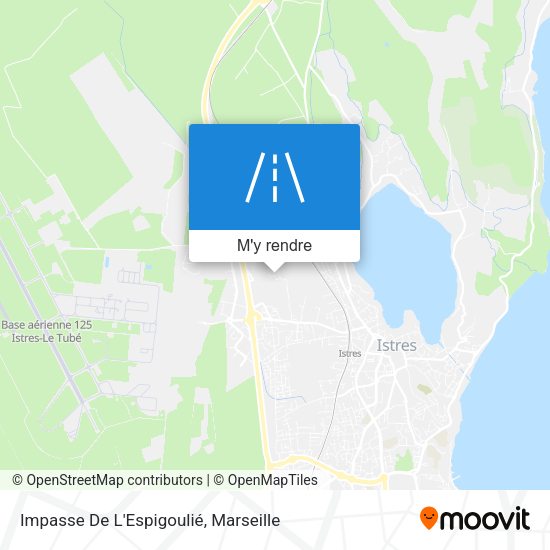 Impasse De L'Espigoulié plan
