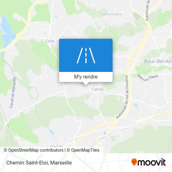 Chemin Saint-Eloi plan