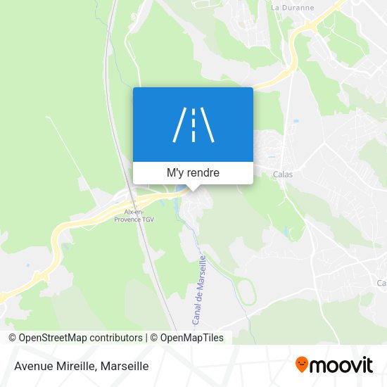 Avenue Mireille plan