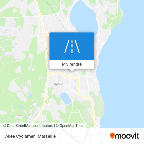 Allée Cyclamen plan