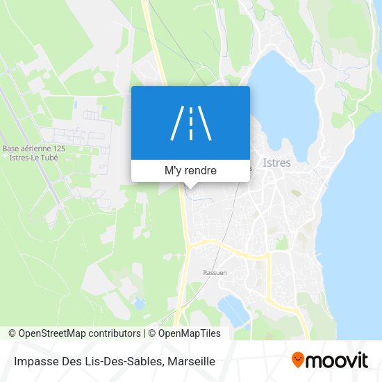 Impasse Des Lis-Des-Sables plan