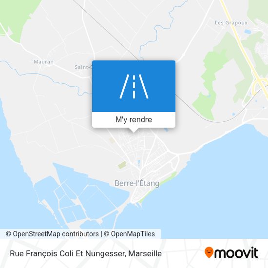 Rue François Coli Et Nungesser plan