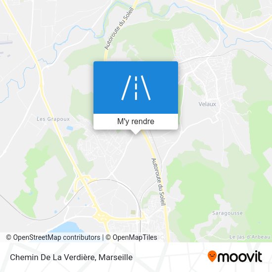 Chemin De La Verdière plan