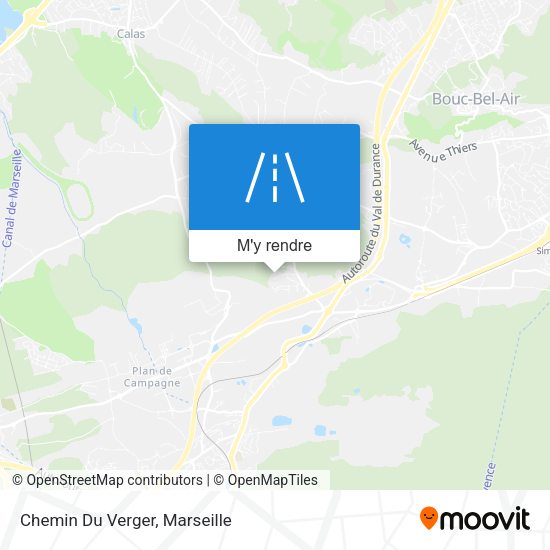 Chemin Du Verger plan