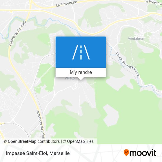 Impasse Saint-Éloi plan