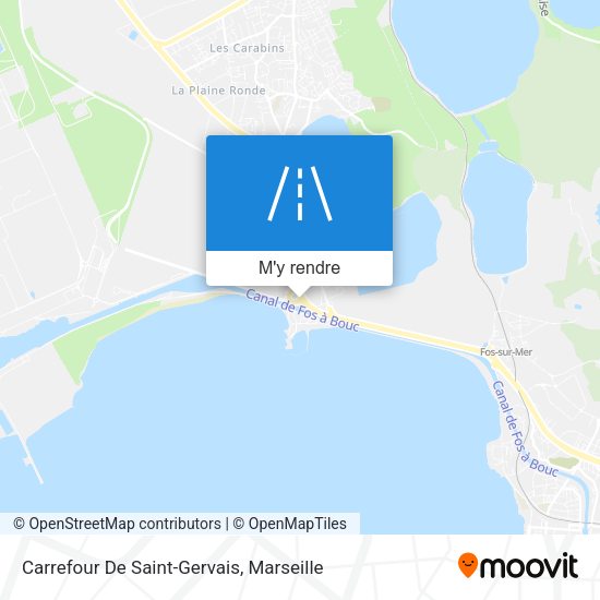 Carrefour De Saint-Gervais plan