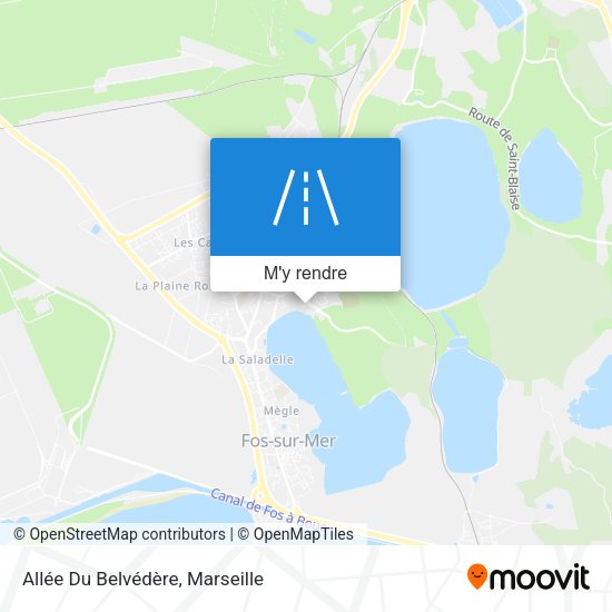 Allée Du Belvédère plan